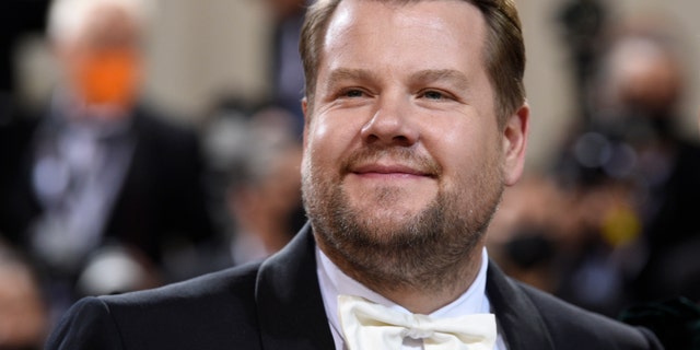 James Corden attends The Metropolitan Museum of Art's Costume Institute benefit gala.