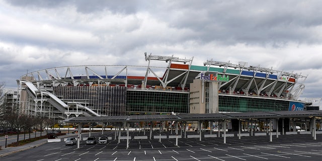 FedEx Field before a game between the Seattle Seahawks and the Washington Soccer Team on November 29, 2021, in Landover, Maryland.