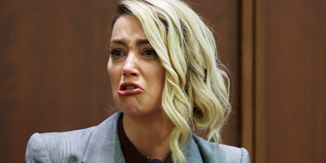 Amber Heard on the witness stand in Virginia