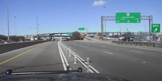 Footage of the road rage incident released by Austin PD.