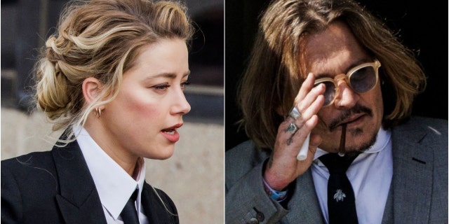 Amber Heard on April 13 and Johnny Depp on April 11.