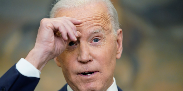 White House press secretary Jen Psaki said President Biden "shares" the "concern" and "horror" of those who "feel outraged" or "scared" over the leaked draft opinion.