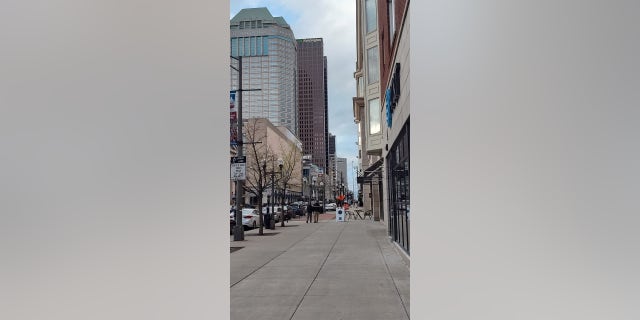 Columbus, Ohio, is pictured here. Barnes told Fox News Digital that one of his Facebook followers gifted him a stay in a hotel room in Columbus.