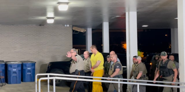 Casey White arrives back in Alabama after 11 days on the run.