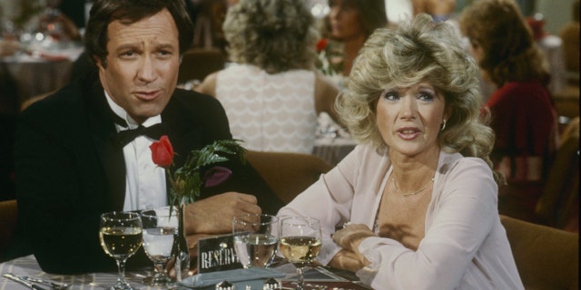 Charles Siebert and Connie Stevens in 1983.
