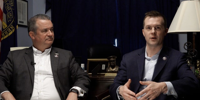 Rep. Bacon and Rep. Golden discuss the For Country Caucus