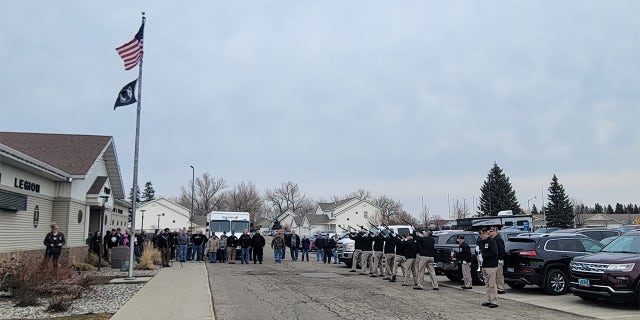The Fargo Memorial Honor Guard also has a rifle squad that fires during funerals and other ceremonies at Fargo National Cemetery.