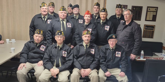 Marvin Nicklay, front left, is a volunteer with the Fargo Memorial Honor Guard, which performs military honors at funerals at Fargo National Cemetery.