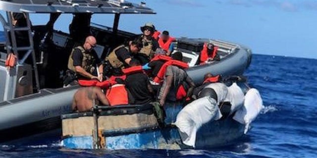 Migrants cubains retrouvés par les garde-côtes américains.