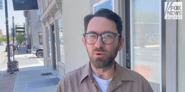 Danny, a Shepherdstown resident in West Virginia, says Roe V. Wade draft opinion will impact his voting decisions (Megan Myers/Fox News Digital) 
