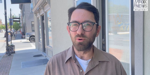 Danny, a Shepherdstown resident in West Virginia, says Roe V. Wade draft opinion will impact his voting decisions (Megan Myers/Fox News Digital) 