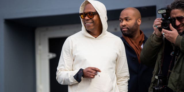 Chappelle was helped by Jamie Foxx, Busta Rhymes and Chris Rock following the incident.