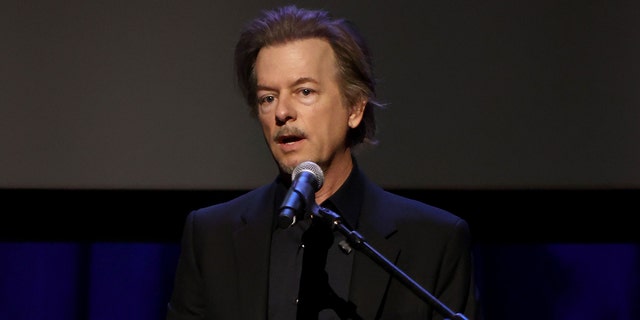 David Spade speaks onstage at "Norm Macdonald: Nothing Special" during Netflix Is A Joke at The Fonda Theatre May 3, 2022, in Los Angeles.