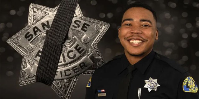 San Jose police officer De'Jon Packer.