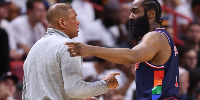 76ers’ Doc Rivers defends job security after elimination, fans call on Jay Wright to replace him