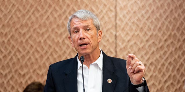 Rep. Kurt Schrader speaks at a press conference at the U.S. Capitol on June 27, 2019. (Michael Brochstein/SOPA Images/LightRocket via Getty Images)