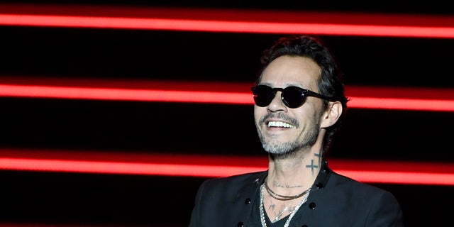 Singer Marc Anthony performs during the kickoff of his Opus tour at The Zappos Theater in Las Vegas in September 2019.