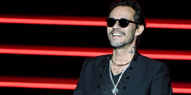 Singer Marc Anthony performs during the kickoff of his Opus tour at The Zappos Theater in Las Vegas in September 2019.