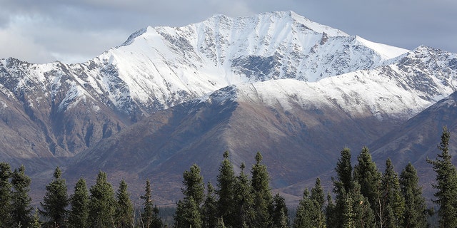 A landscape is seen on September 17, 2019 near Denali, Alaska. 