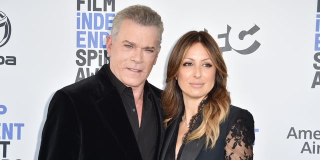 Ray Liotta and Jacy Nittolo attend the 2020 Film Independent Spirit Awards on February 08, 2020 in Santa Monica, California. 