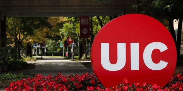 The University of Illinois-Chicago (UIC) campus in Chicago in October 2020. (Jose M. Osorio/Chicago Tribune/Tribune News Service via Getty Images)