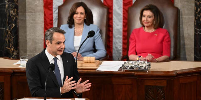 Greek Prime Minister Kyriakos Mitsotakis