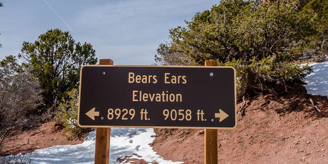 Bears Ears National Monument on January 12, 2021, in San Juan County, Utah.