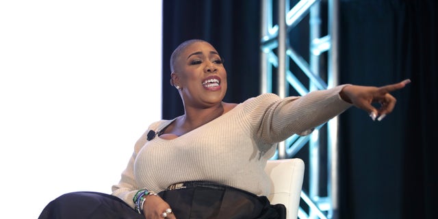 Symone Sanders-Townsend speaks during the SXSW Conference and Festivals event on March 11, 2022, in Austin, Texas.