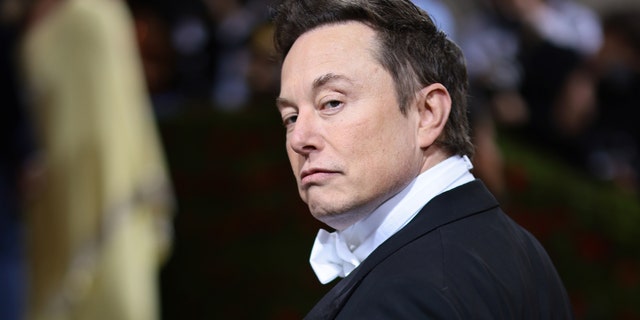 Elon Musk attends The 2022 Met Gala Celebrating "In America: An Anthology of Fashion" at The Metropolitan Museum of Art on May 02, 2022 in New York City.