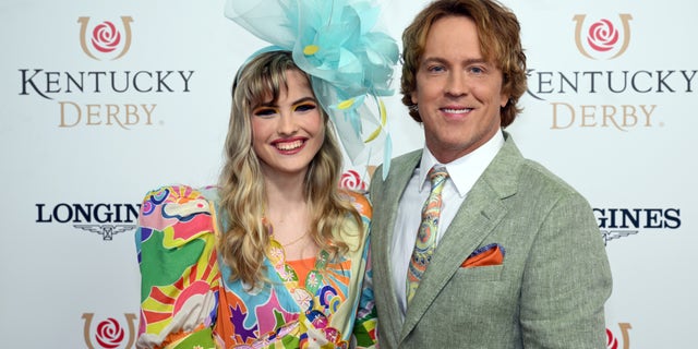 The father-daughter duo attended the Kentucky Derby together in May.