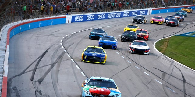 Kyle Busch led the first 47 laps of the NASCAR All-Star Race.
