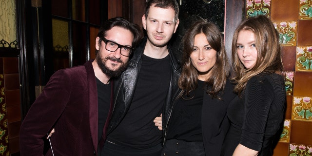 Giudo Cacciatori, Gro Curtis, Giorgia Tordini, and Anna Delvey attend the first Tumblr Fashion Honor presented to Rodarte at The Jane Hotel on September 9, 2014 in New York, United States.
