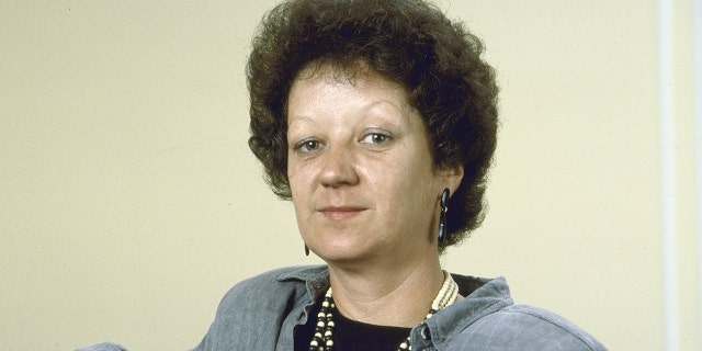 A portrait of Norma McCorvey (