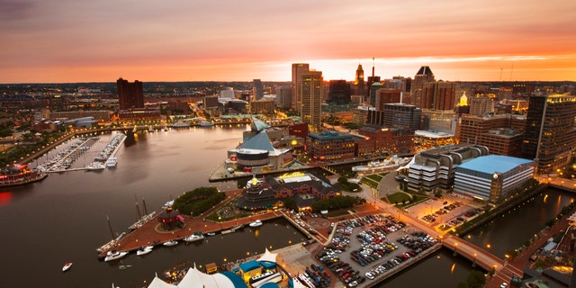 Inner Harbor in Baltimore