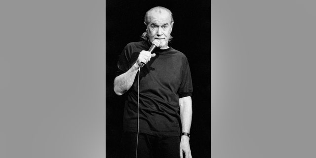 George Carlin performs on May 22, 1999 in Allentown, Pennsylvania. The two-part documentary highlight the late-comedian's career.