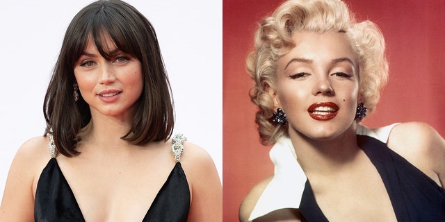Director Andrew Dominik said he was surprised when his film 'Blonde', which stars Ana de Armas (left) as Marilyn Monroe, received an NC-17 rating.