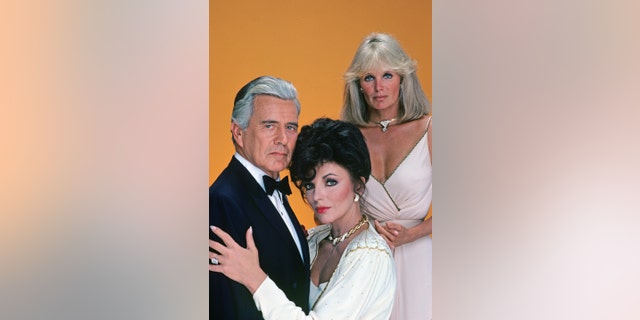 The hit '80s soap opera "Dynasty" starred John Forsythe, Joan Collins and Linda Evans.