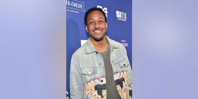 Jaleel White attends the Sports Illustrated Super Bowl Party at Century City Park on Feb. 12, 2022, in Los Angeles, California.