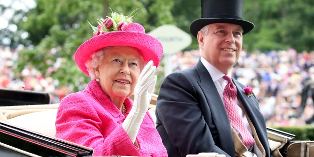 Prince Andrew won't be present when Queen Elizabeth greets the public from her balcony during the Trooping the Colour parade.