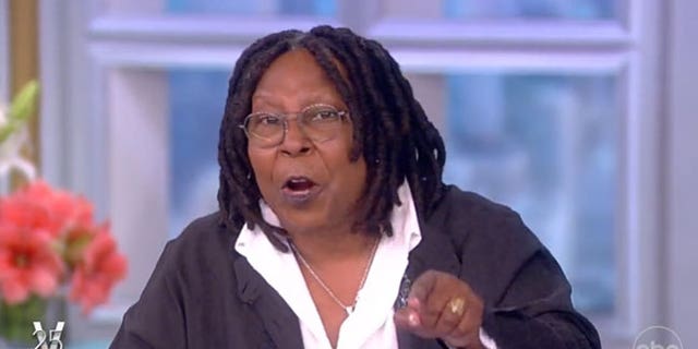 "The View" co-host Whoopi Golberg rails against a leaked report that the Supreme Court could overturn Roe v. Wade during the show's May 3, 2022, episode. (Screenshot/ABC)