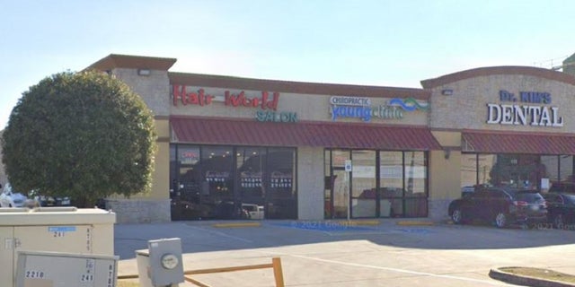 The Hair World Salon in Dallas. Three woman were shot inside the business on May 11, 2022.