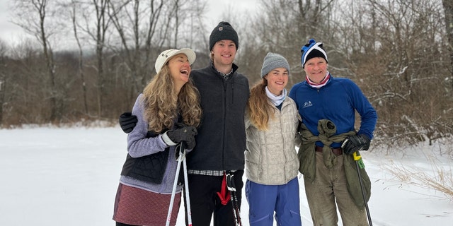 Moriah Wilson (second from right) and her family.