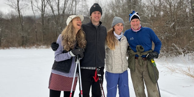 Moriah Wilson (second from right) and her family.