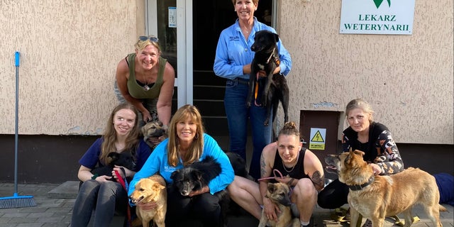 Big Dog Ranch Rescue founder and CEO Lauree Simmons and Ukrainian refugees are working together to save dogs who have been separated from their owners during the Russian invasion. 