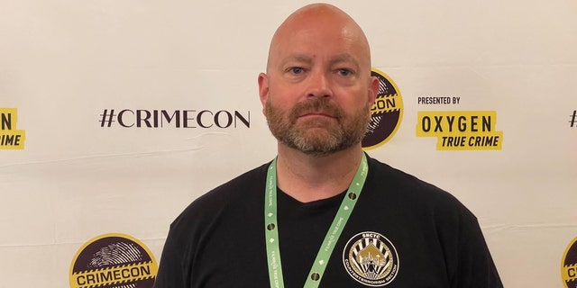 Retired LVMPD and Hope for Prisoners Executive Director of Law Enforcement Engagement Ashton Packe at CrimeCon 2022.