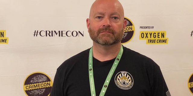 Retired LVMPD and Hope for Prisoners Executive Director of Law Enforcement Engagement Ashton Packe at CrimeCon 2022.