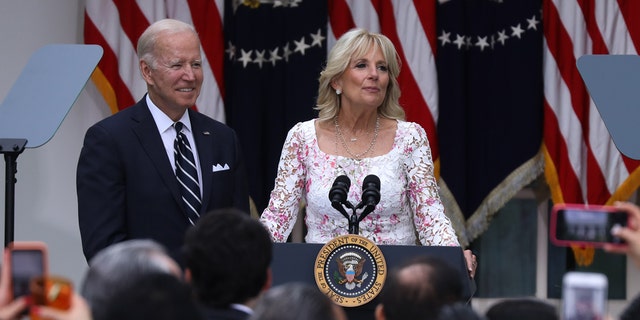 First lady Jill Biden reportedly believes President Biden has been managed with "kid gloves," according to Politico.