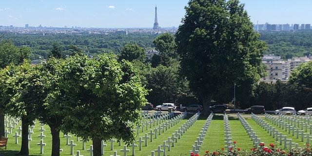 Nearly 1,600 soldiers killed in World War I have rested for almost a century at the Suresnes American Cemetery, stunningly situated on a hill overlooking Paris and the Eiffel Tower. 