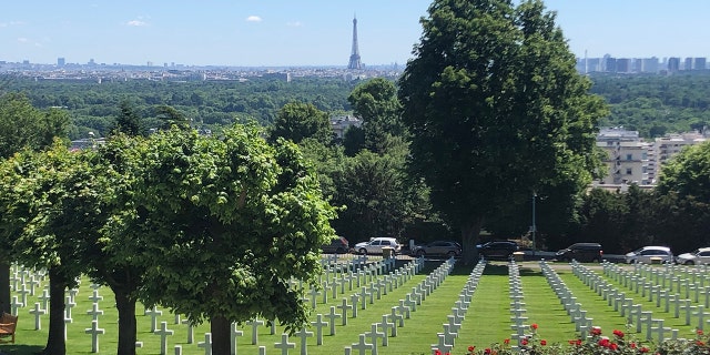 Nearly 1,600 soldiers killed in World War I have rested for almost a century at the Suresnes American Cemetery, stunningly situated on a hill overlooking Paris and the Eiffel Tower. 