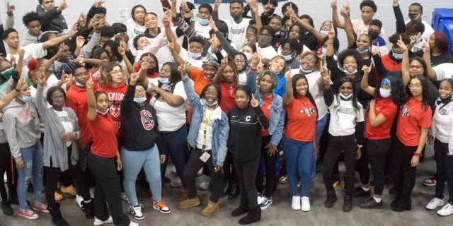 Students at the 21st Century Charter School in Gary, Ind.